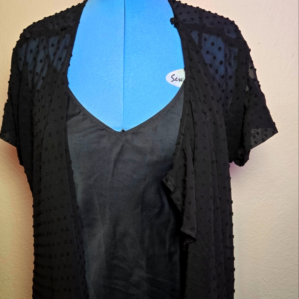 Multi Styling Sheer Wrap Dress
